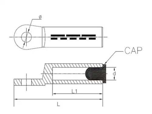 German Standard Aluminum Terminal Lug4