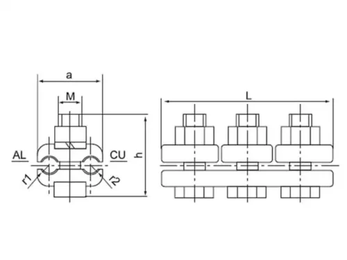 Copper and Aluminum PG Clamp4