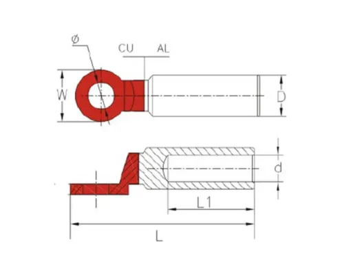 Terminals And Lugs-Bimetal Lugs-DTL Lugs